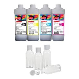 Pack 4 Litros + 4 Botellas vacias GT52 Gt53 para Hp ST 515