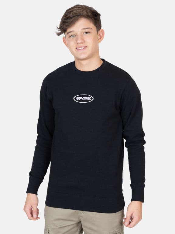 Poleron CR Dive Negro Infantil - Negro Negro 10