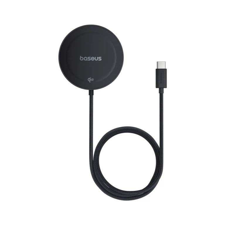 Cargador inalambrico Qi2 Mini4 Universal Explorer 15W Negro