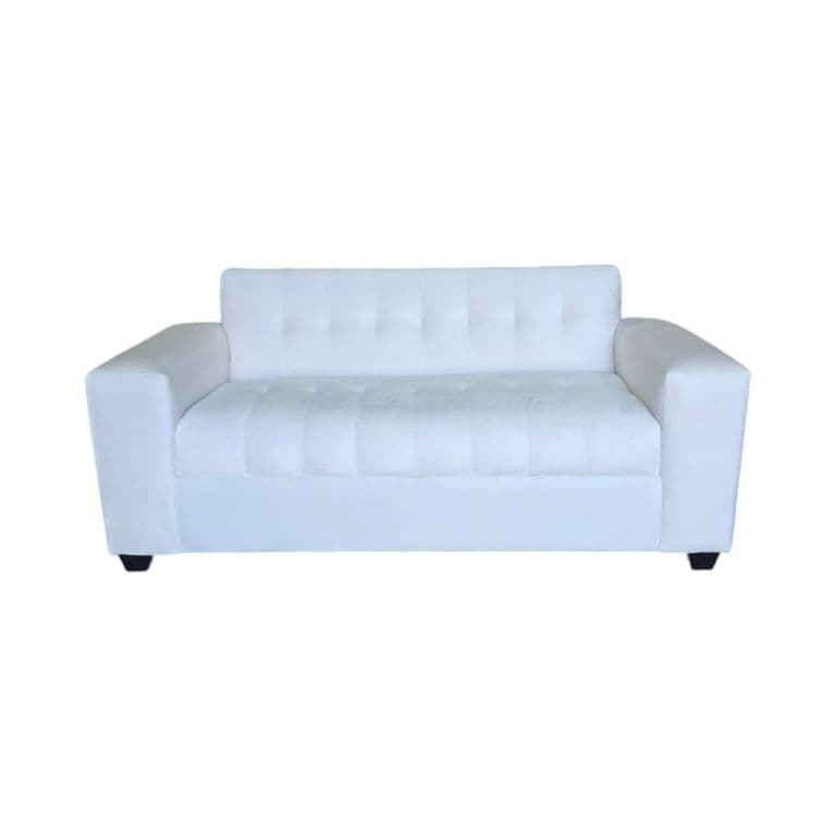 SOFA DOS CUERPOS FELPA CRUDO