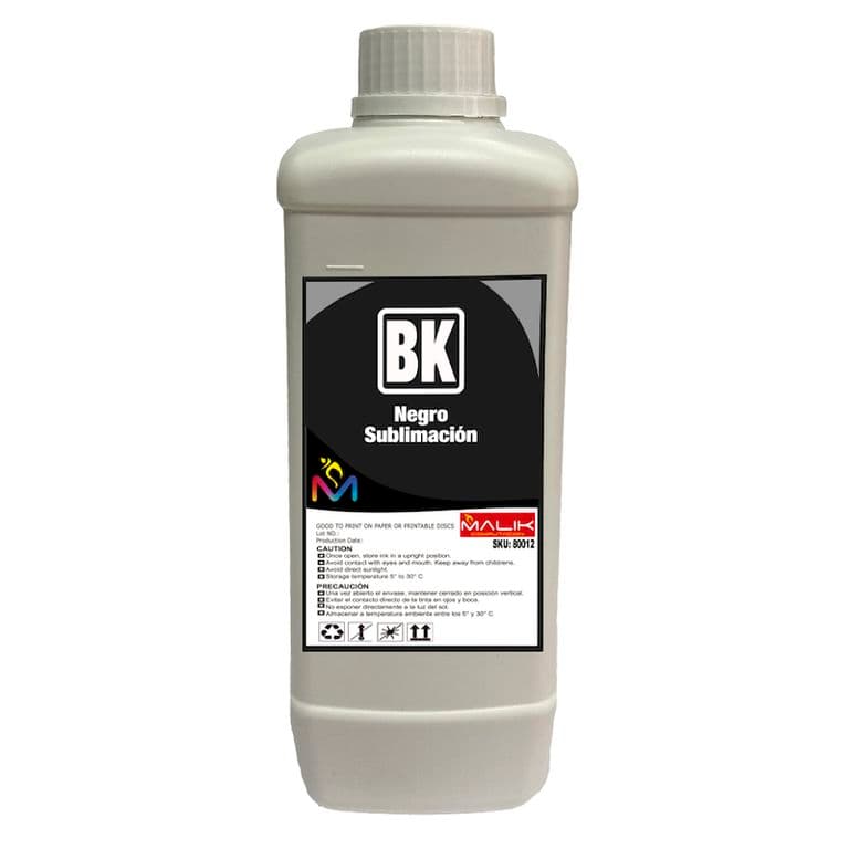Tinta 1 Litro Sublimacion Negro para Epsn E/tank L3110