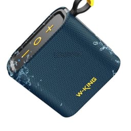 Parlante Bluetooth Outdoor IPX7 6W FM 10 Horas WKING D2 Azul