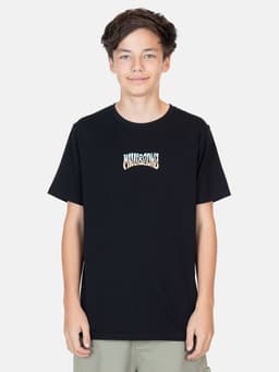 Polera MC BoardSkin Negro Infantil - Negro Negro 10