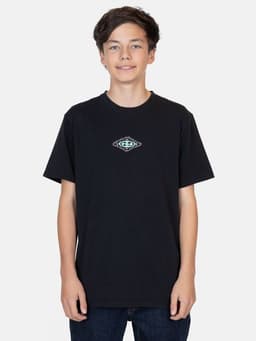 Polera MC Rayblast Negro Infantil - Negro Negro 10