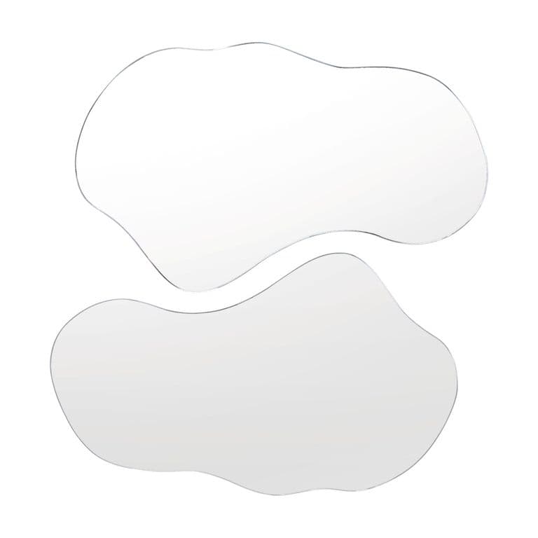 Espejo 35X60X19 Cm Forma Irregular