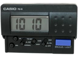 Reloj Despertador Pq-10-1 Negro TALLA UNICA