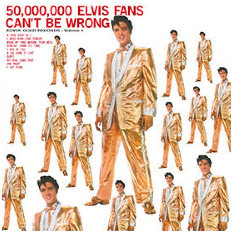 ELVIS PRESLEY - 50000000 FANS - GOLDEN RECORDS VOL 2 - VINILO