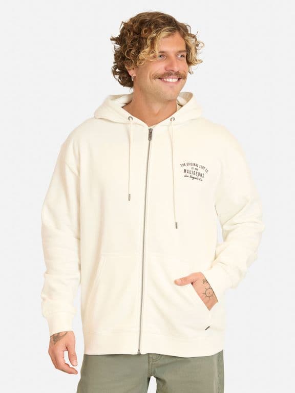 Poleron FZ Palmarix Blanco Hombre - Blanco Blanco 2XL