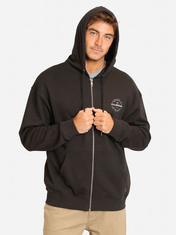Poleron FZ Brisa Negro Hombre - Negro Negro S