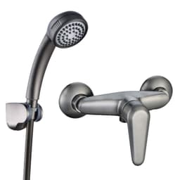 MONOMANDO SOLO DUCHA EURO GUN METAL
