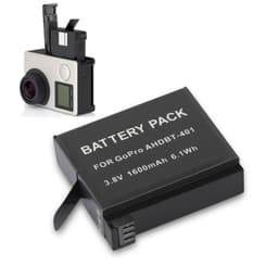 Bateria Recargable para GoPro Hero 4 Black / Silver 1600 mAh