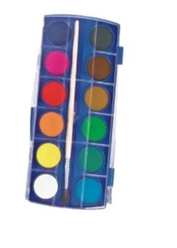 Acuarela 12 Colres Incluye Pincel