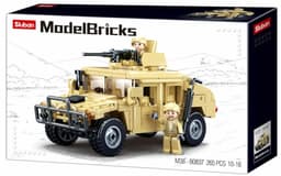 Jeep Blindado Humvee Ejercito de Chile compatible Lego