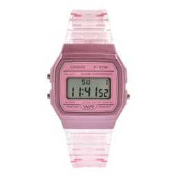 Reloj de pulsera dama F-91WS-4 rosa Rosa TALLA UNICA