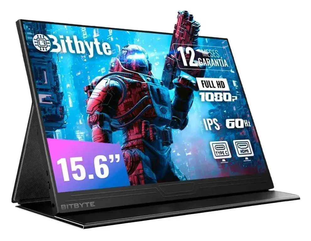 Monitor Portatil 15.6 Full Hd - Con Parlante