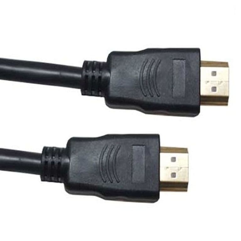 CABLE HDMI 2.0 4K 1,8 MTS. MACHO MACHO, CONEC. BANO ORO