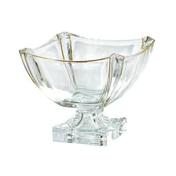 Centro de Mesa con Pie Frederick Gold 21 cm