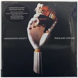 INFORMATION SOCIETY - PEACE & LOVE INC - 30TH ANNIVERSARY 2LP - VINILO