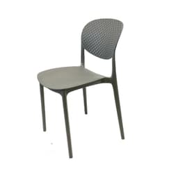 Silla Plastico Apilable Deco Hamburg Gris