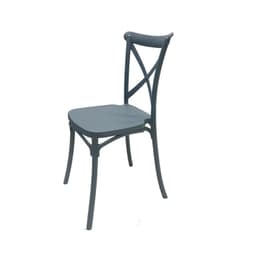 Silla Plastico Apilable Deco Copenhagen Azul ...