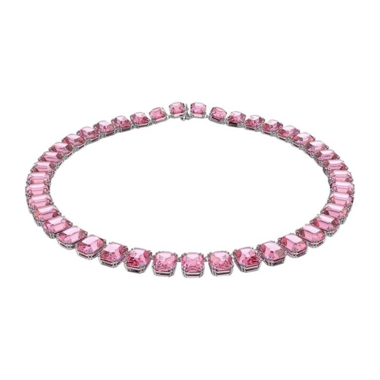 Collar Millenia cristales rosa 5608807 Rosa TALLA UNICA