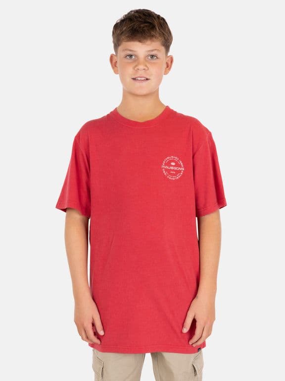 Polera MC KickRide Rojo Infantil - Rojo Rojo 10