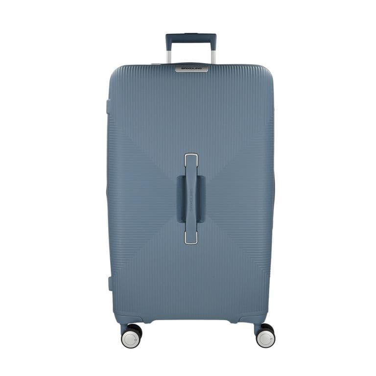 Maleta de Viaje Trunk Grande Azul Rigida Expandible Azul L