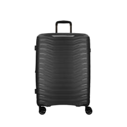 Maleta de Viaje Titanium Mediana Negra Rigida Expandible Negro M