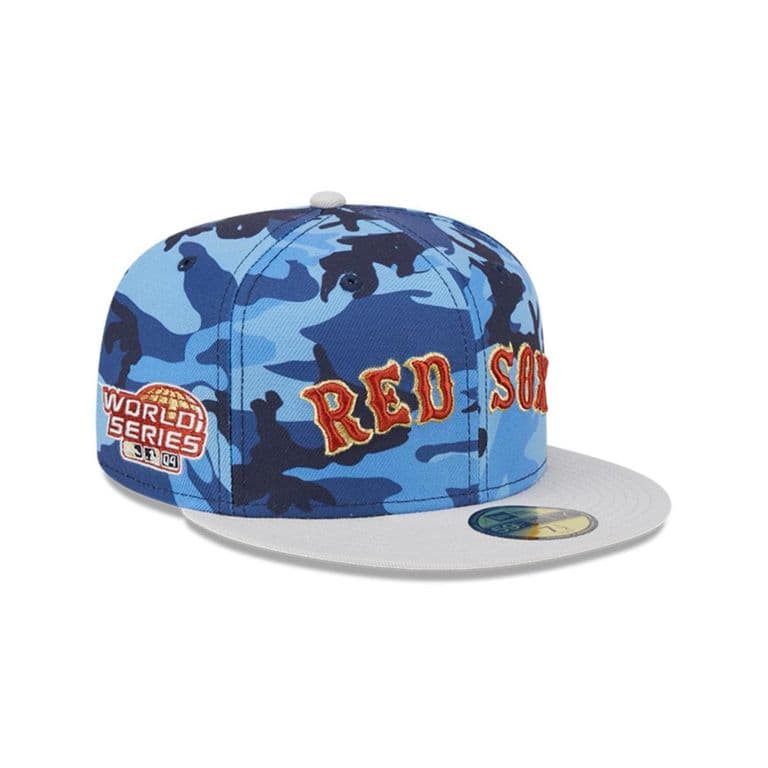 Gorro 59fifty MLB Boston Rojo Sox Urban Blue Camo Assorted P Negro 7 3/8