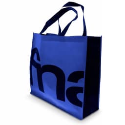 Bolsa Ecologica De Compras Reutilizable TNT Supermercado Azul TALLA UNICA