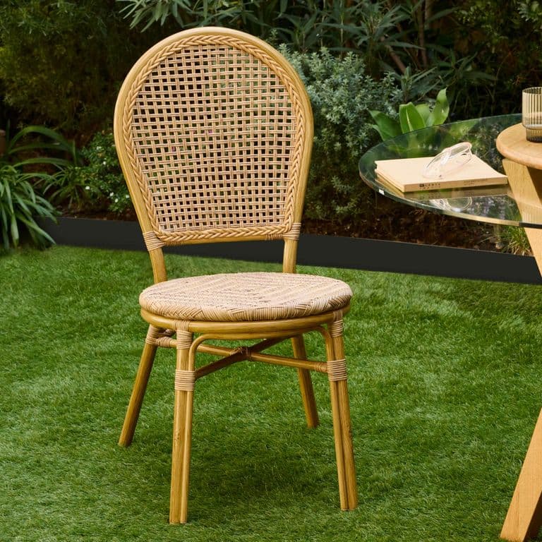 Set x2 Silla Exterior Kina Ratan Sintetico Jardin y Terraza