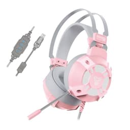Audifonos HG11 CAPTAIN RGB 7.1 Sakura Edition LE Rosado