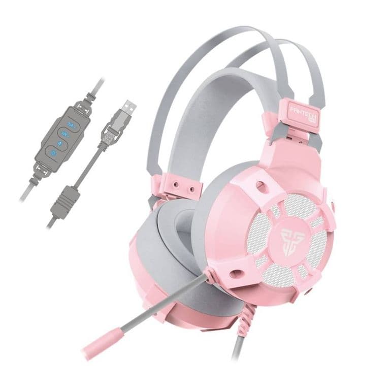 Audifonos HG11 CAPTAIN RGB 7.1 Sakura Edition LE Rosado
