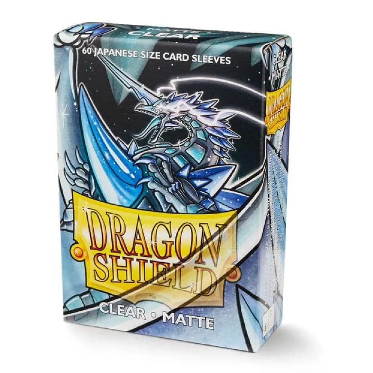 Protectores Dragon Shield: Japanese- Clear Matte
