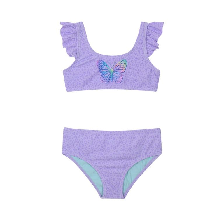 Traje de Bano Nina Bikini Vuelos UV50 Lila - Lila Lila 4