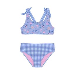 Traje de Bano Nina Bikini Ribbons UV50 Celeste - Celeste Celeste 4