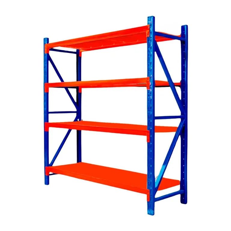 Estante Metalico Rack 200x200x60cm 800kg - Azul