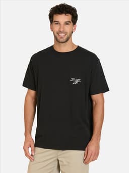 Polera MC Coastline Negro Hombre - Negro Negro S