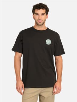 Polera MC Swellrider Negro Hombre - Negro Negro S