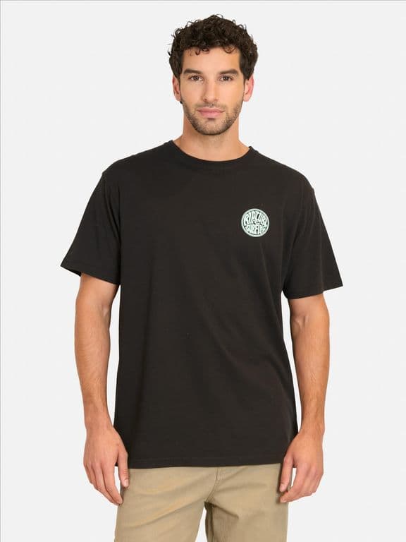 Polera MC Swellrider Negro Hombre - Negro Negro S