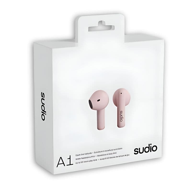 Audifonos Premium Line Earphones A1 TWS MIDNIGHT PINK - Blanco