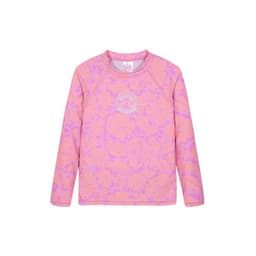 Traje de Bano Nina Polera UV50 MLarga Fucsia Fucsia 4