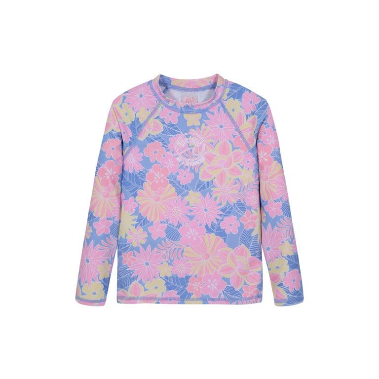 Traje de Bano Nina Polera UV50 MLarga Lila - Lila Lila 4