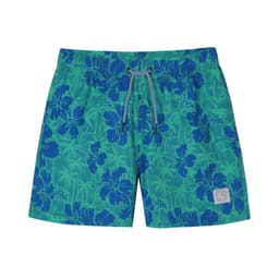 Traje de Bano Nino Short Estampado Verde - Verde Verde 4