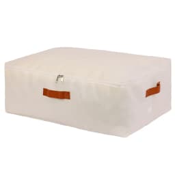 Bolsa Organizadora Underbed Bajo Cama De Lino