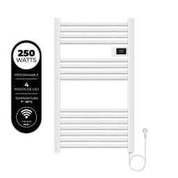 Secador de Toallas para Bano con WIFI - Calentador Toallero Electrico Mural - Viglio Blanco