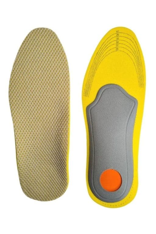 Par Plantillas Pie Cavo/plano Ortopedicas Ajustables Espolon 641 Amarillo 40