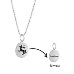 Collar de Plata Zodiaco Signos Horoscopo-Sagitario Plateado TALLA UNICA