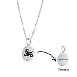 Collar de Plata Zodiaco Signos Horoscopo-Capricornio Plateado TALLA UNICA
