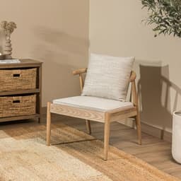 Poltrona Sofia Beige Amoble Beige